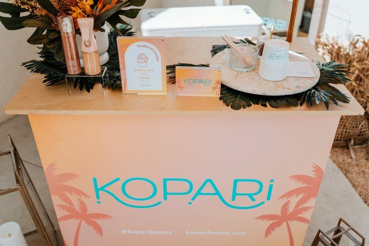 Always Kind cart at a Kopari event