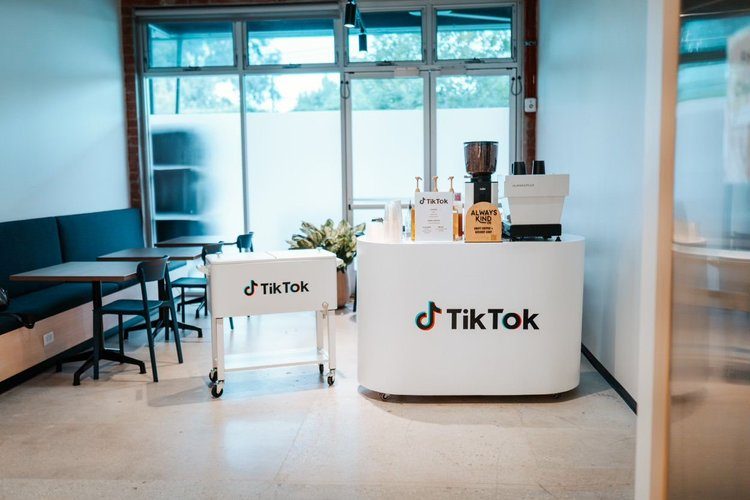 Always Kind cart at a TikTok event